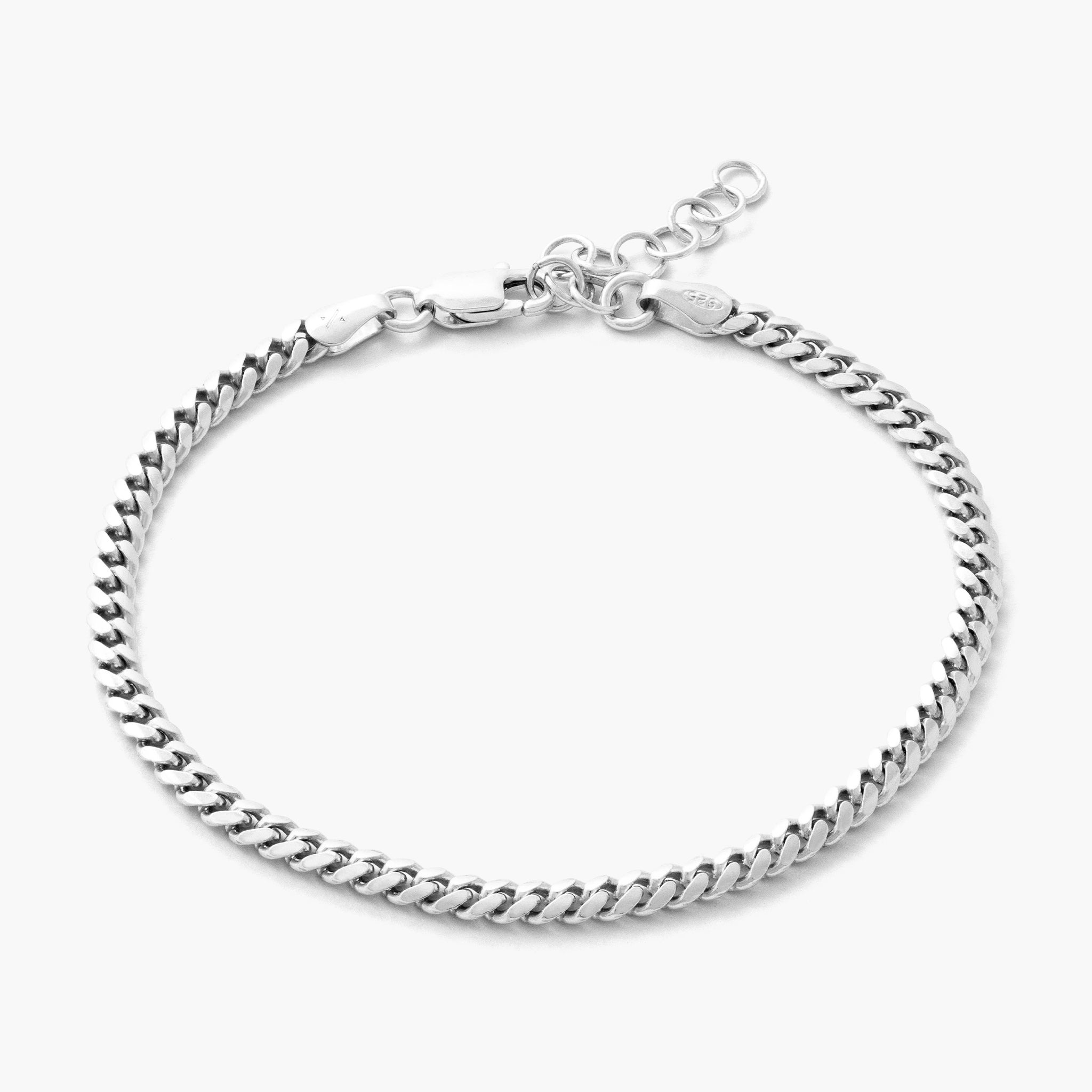 Cuban Link Bracelet - 3mmImage 2