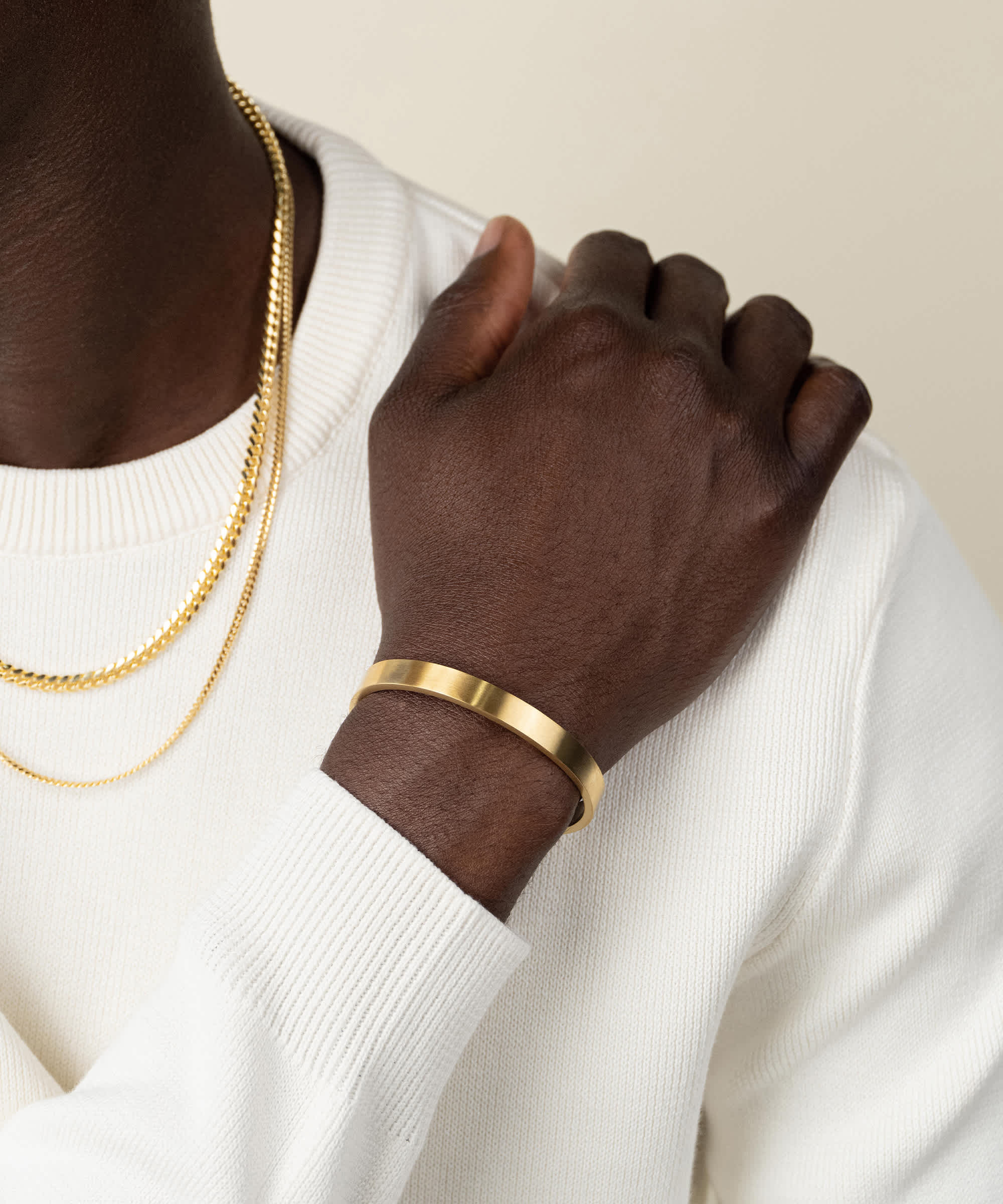 Handcrafted - Classic Cuff Gold