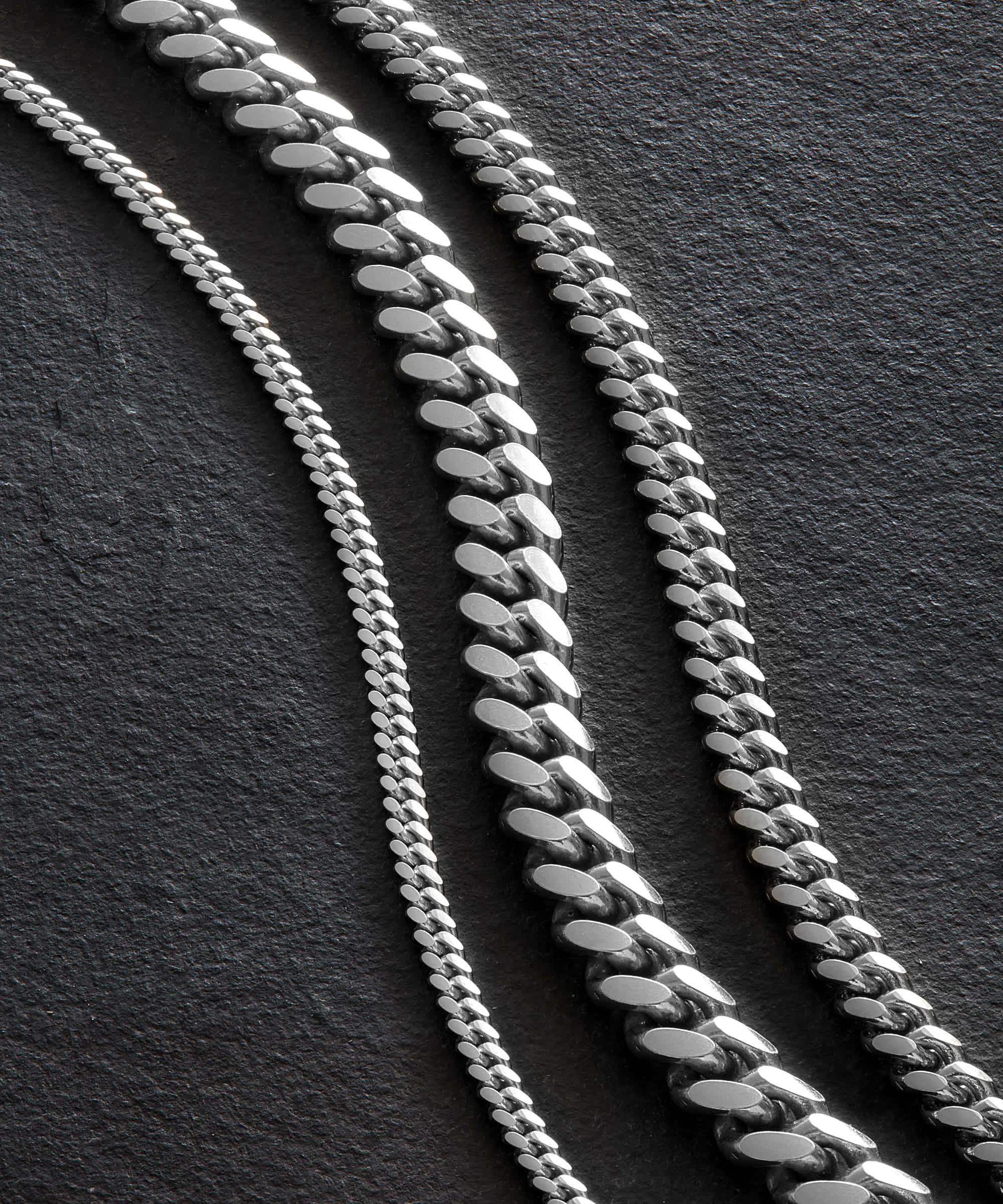 No Compromises - Cuban Chains Silver