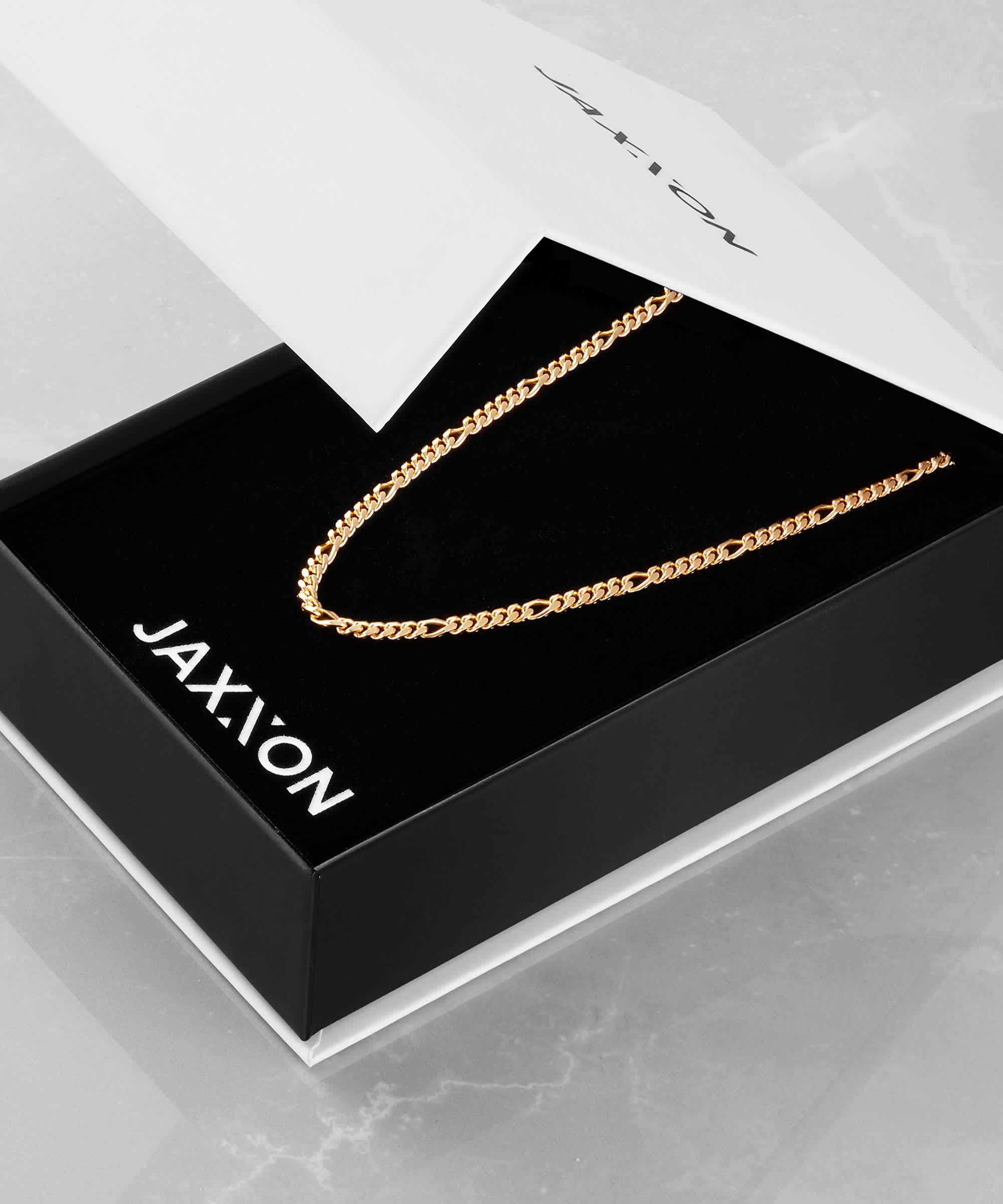 Made In Italy - Figaro 3mm Gold Chain