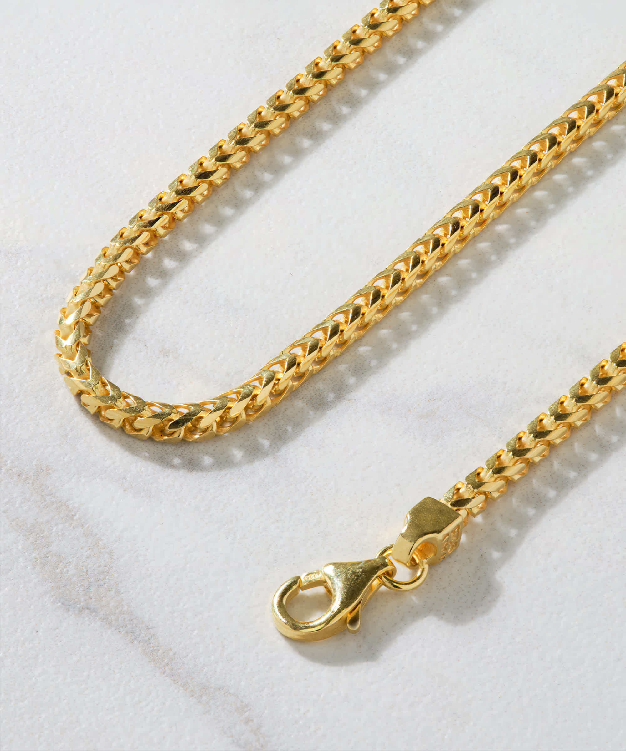 Italian Made - Franco Chain Gold Bonded