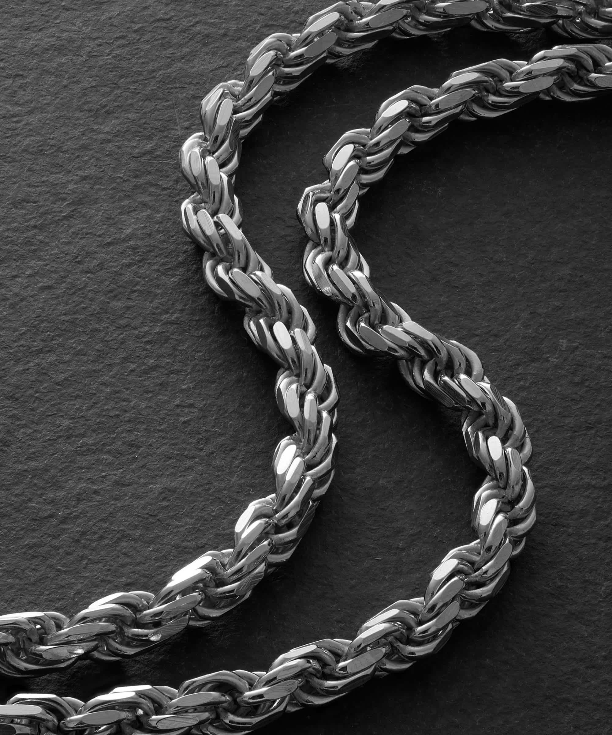 No Compromises - Rope Stack Silver