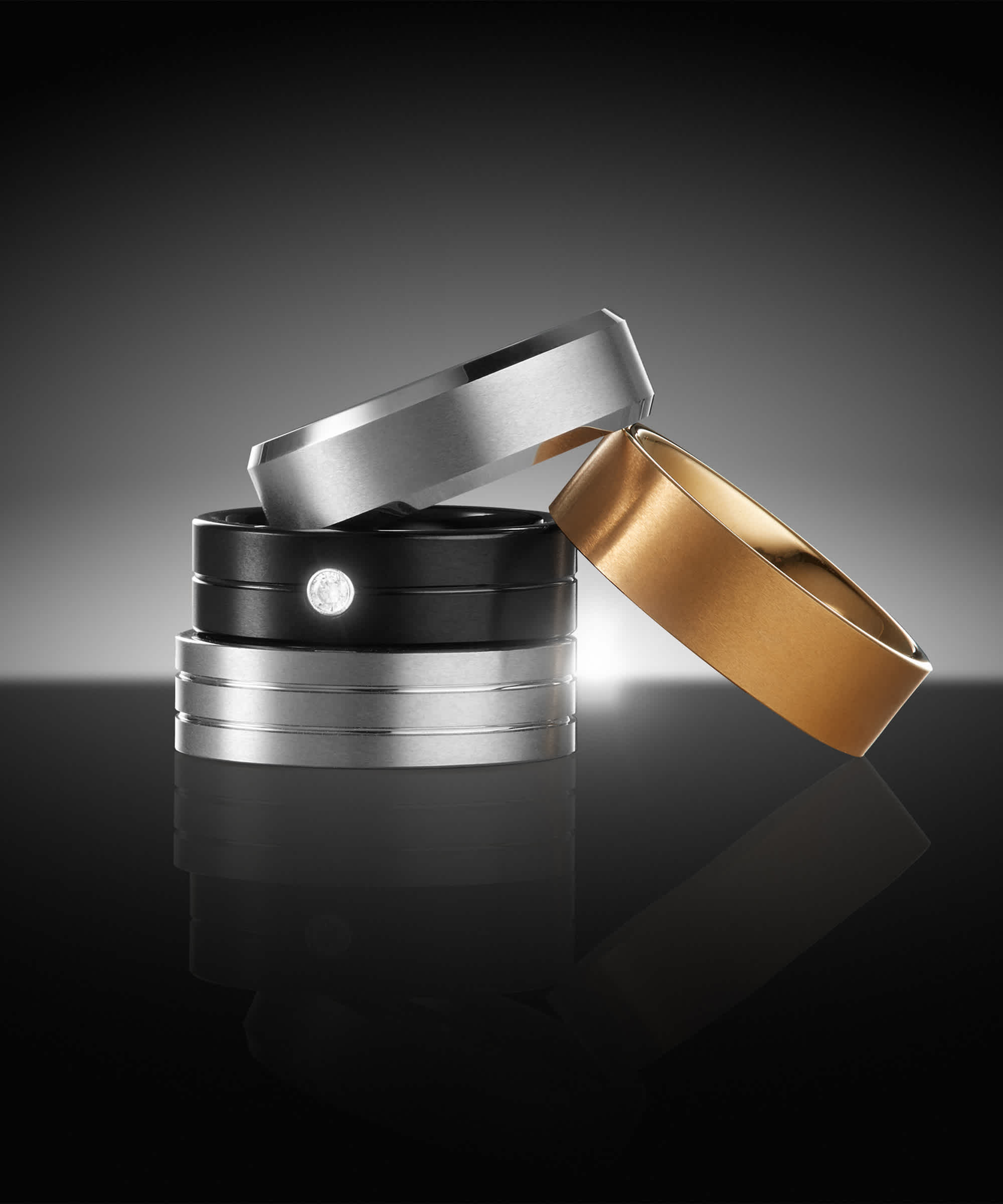 Timeless Design - Tungsten Wedding Bands