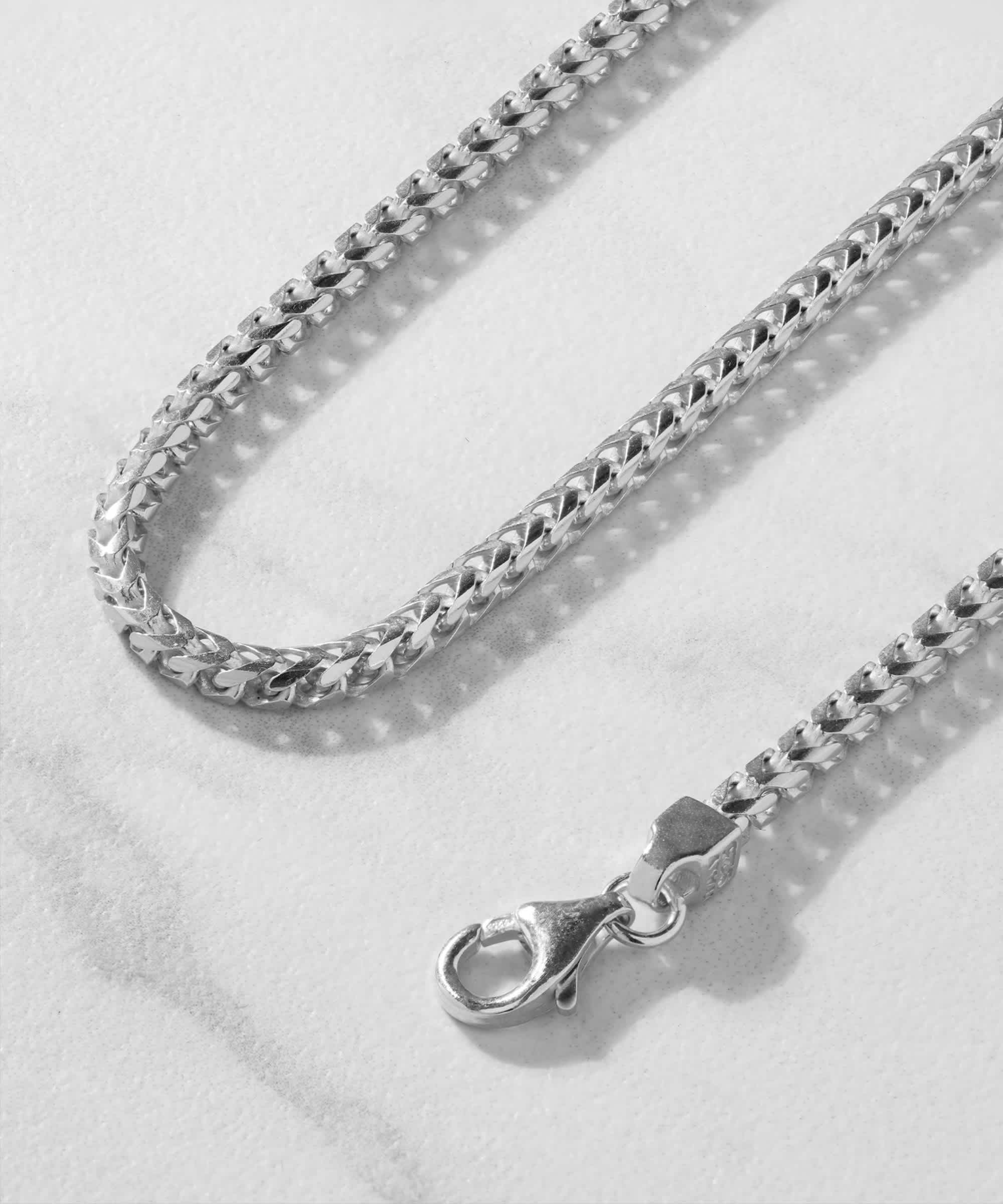 Italian Made - Franco Chain Silver