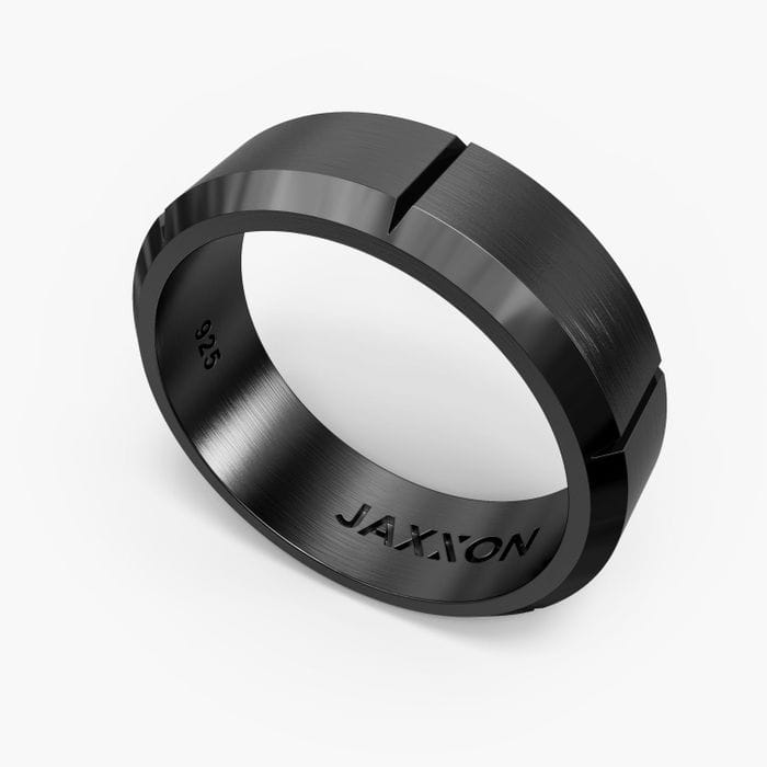 Men's Rings in Modern Style: Titanium, Gunmetal, 24k Gold & More - Ridge